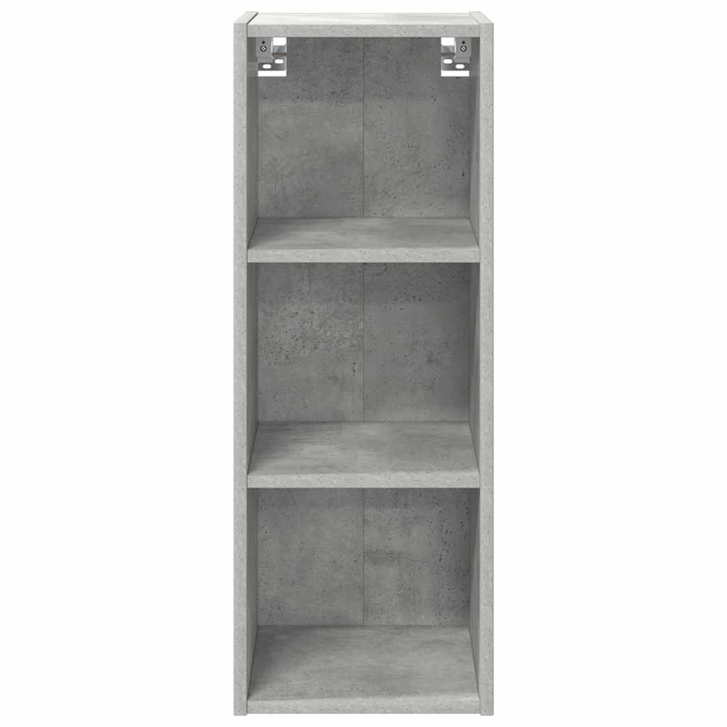 Hanging Cabinet with Shelf Riga Concrete Grey 30 x 29.5 x 80 cm